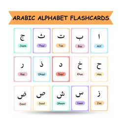 Arabic Alphabet Flash Cards